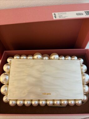 Cult Gaia Ivory Clutch (NWT)